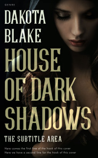 2D view of Swamp Green #34526 - Premade Mystery & Thriller & Suspense Book Cover