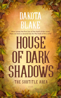 2D view of Premade Mystery & Thriller & Suspense Book Cover - Tussock