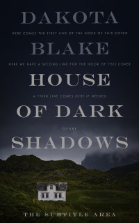 2D view of Premade Mystery & Thriller & Suspense Book Cover - Woodsmoke