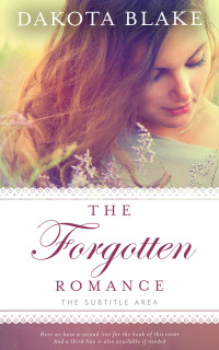 2D view of Premade Romance Book Cover - Coral Tree