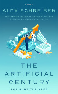 2D view of Downy #34637 - Premade Science Fiction Book Cover