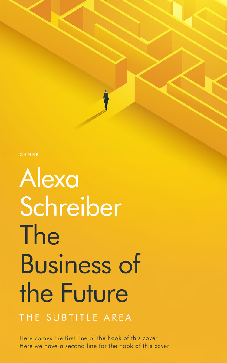 2D view of Buttercup #34673 - Premade Self-Improvement & Self-Help Book Cover