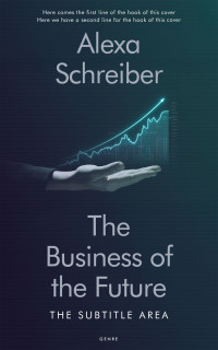 2D view of Premade Business Book Cover - Gable Green