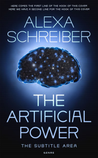 2D view of Ebony #34692 - Premade Abstract Book Cover