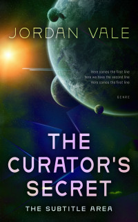 2D view of Aztec #34708 - Premade Science Fiction Book Cover