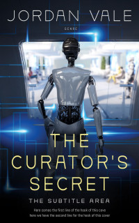 2D view of Premade Science Fiction Book Cover - Pumice