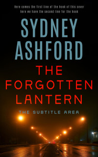 2D view of Premade Mystery & Thriller & Suspense Book Cover - El Paso