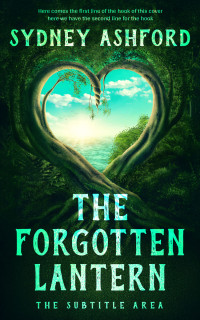 2D view of Palm Green #34770 - Premade Fantasy Book Cover