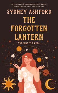 2D view of Premade Fantasy Book Cover - Apricot