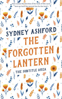 2D view of Premade Nature Book Cover - Chambray