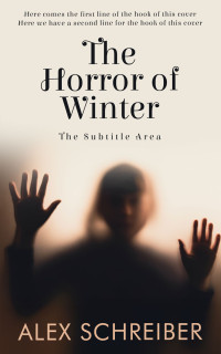 2D view of Premade Mystery & Thriller & Suspense Book Cover - White Rock