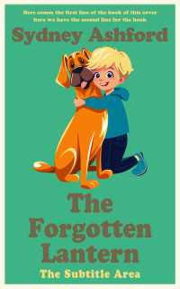 2D view of Premade Children's Book Cover - Ocean Green