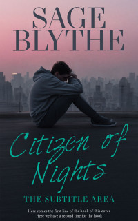 2D view of Quicksand #34985 - Premade Teen & Young Adult Book Cover