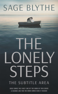 2D view of Premade Nature Book Cover - Mist Gray