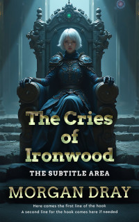 2D view of Premade LitRPG Book Cover - Timber Green