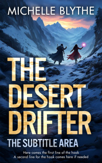 2D view of Premade LitRPG Book Cover - Hampton