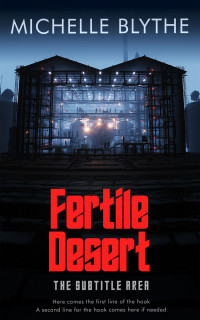 2D view of Premade Science Fiction Book Cover - Bunker