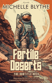 2D view of Chamois #35215 - Premade Science Fiction Book Cover