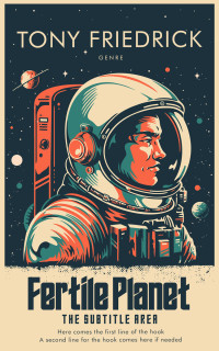 2D view of Te Papa Green #35222 - Premade Science Fiction Book Cover