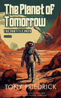 2D view of Potters Clay #35223 - Premade Science Fiction Book Cover