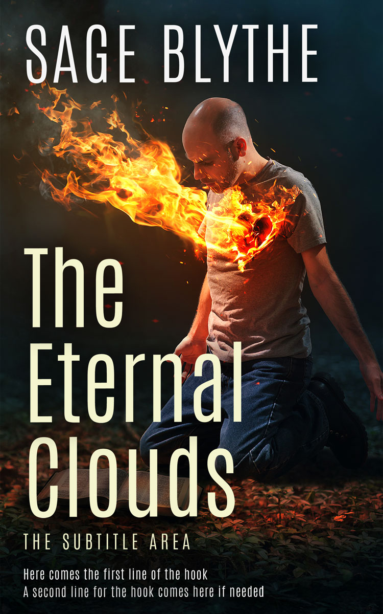 3D mockup of Gold Sand #35261 - Premade Religion & Spirituality Book Cover | BookCoverZone