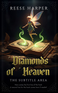 2D view of Cod Gray #35327 - Premade Fantasy Book Cover