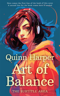 2D view of Japonica #35359 - Premade Teen & Young Adult Book Cover