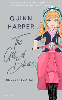 2D view of Pink Swan #35434 - Premade Chick Lit Book Cover