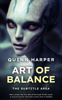 2D view of Pale Leaf #35480 - Premade Science Fiction Book Cover