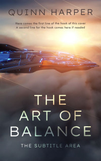 2D view of Premade Science Fiction Book Cover - Gravel