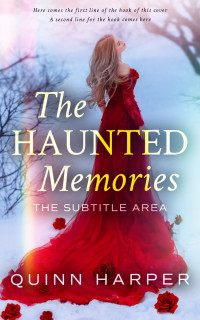 2D view of Blue Haze #35523 - Premade Mystery & Thriller & Suspense Book Cover