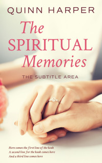 2D view of Parchment #35545 - Premade Romance Book Cover