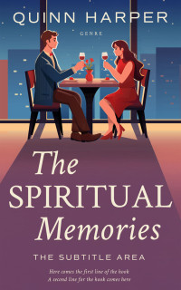 2D view of Premade Romance Book Cover - Salt Box