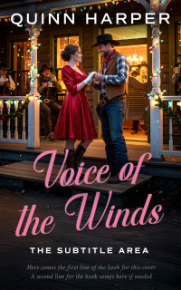 2D view of Premade Romance Book Cover - Cocoa Brown