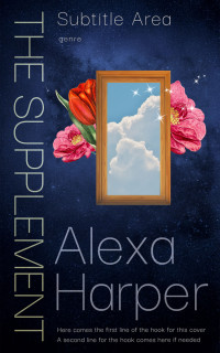 2D view of Brandy Rose #35612 - Premade Surreal Book Cover