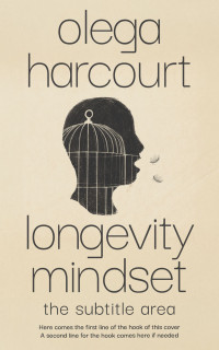 2D view of Double Spanish White #35636 - Premade Abstract Book Cover