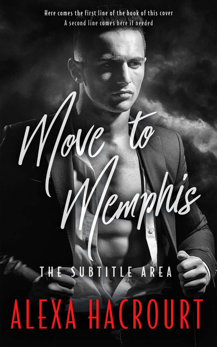 2D view of Cod Gray #35753 - Premade Erotica Book Cover | BookCoverZone*