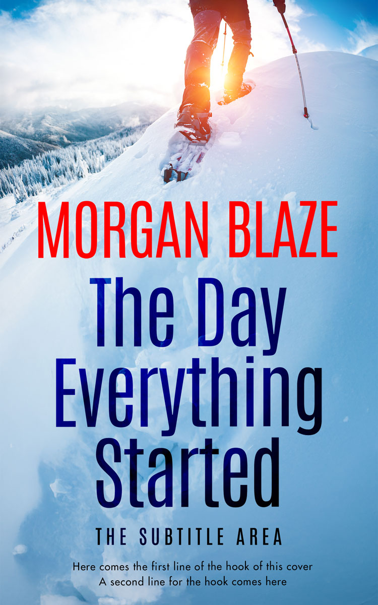 2D view of Half Baked #35812 - Premade Action & Adventure Book Cover | BookCoverZone*