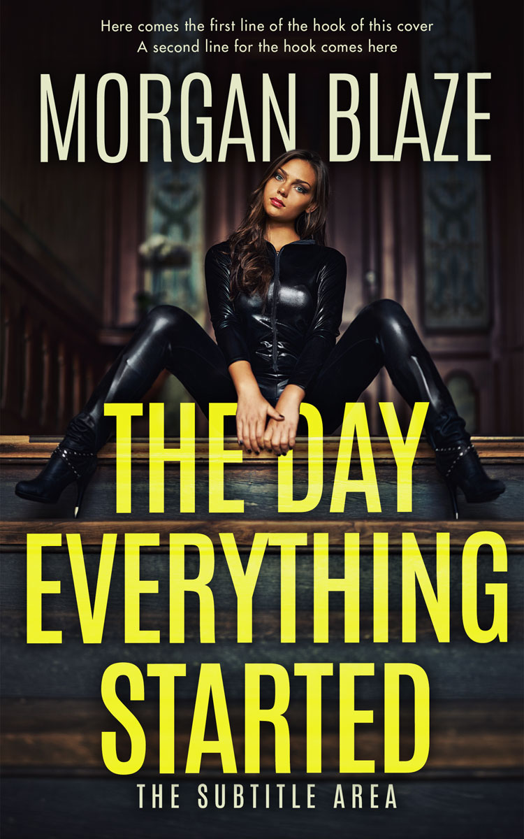 2D view of Confetti #35827 - Premade Mystery & Thriller & Suspense Book Cover | BookCoverZone*