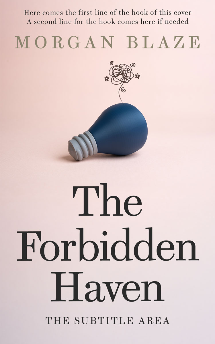 2D view of Premade Mystery & Thriller & Suspense Book Cover - Bizarre