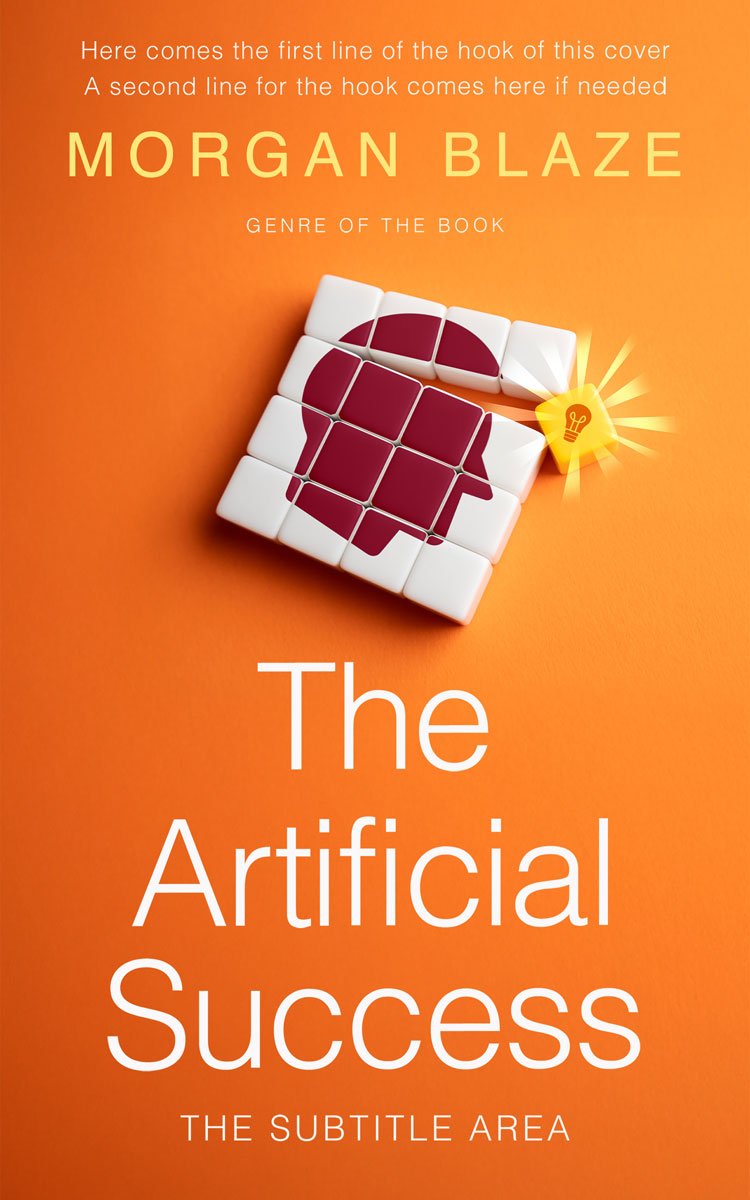 2D view of Premade Business Book Cover - Tango