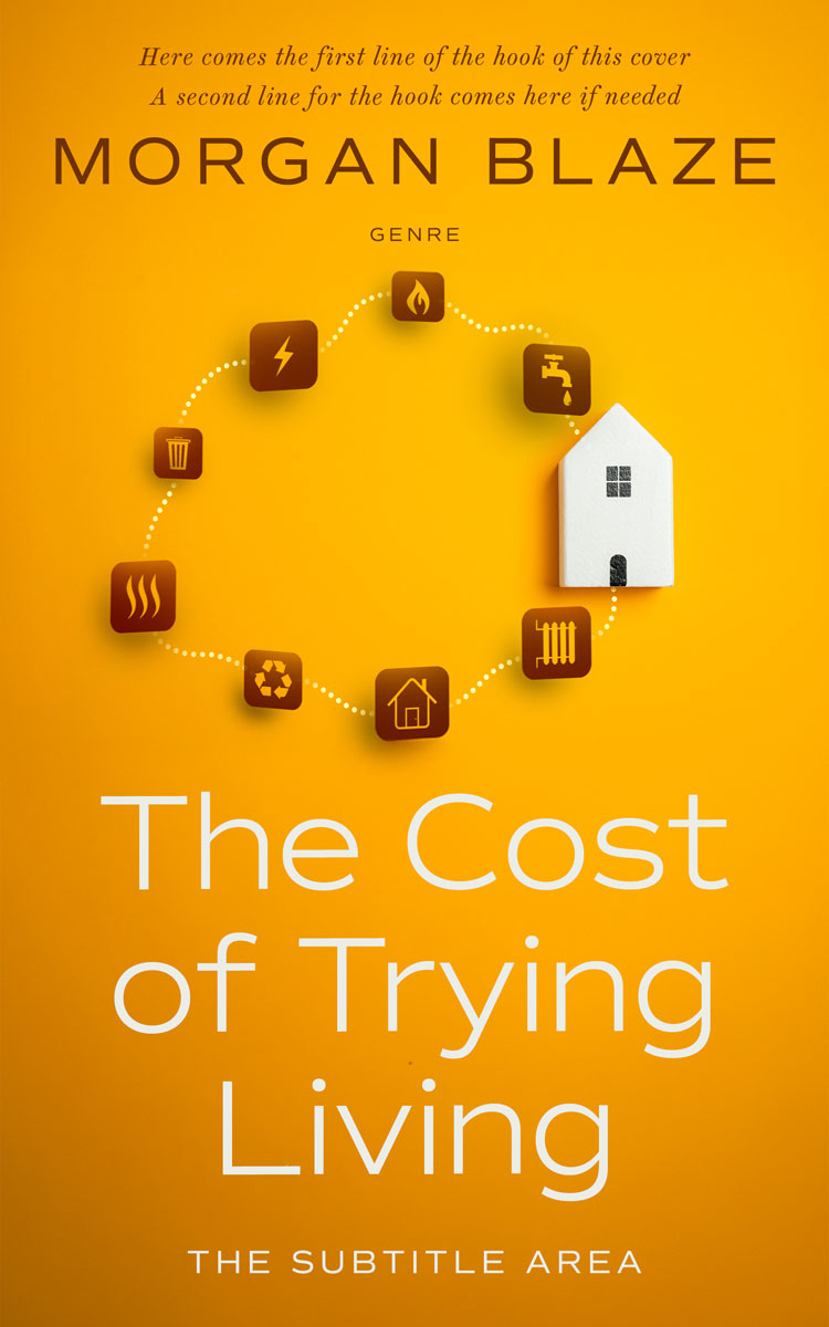 2D view of Premade Business Book Cover - California