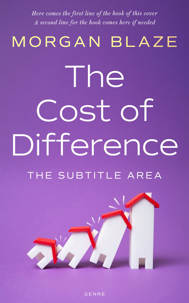 2D view of Premade Business Book Cover - Studio