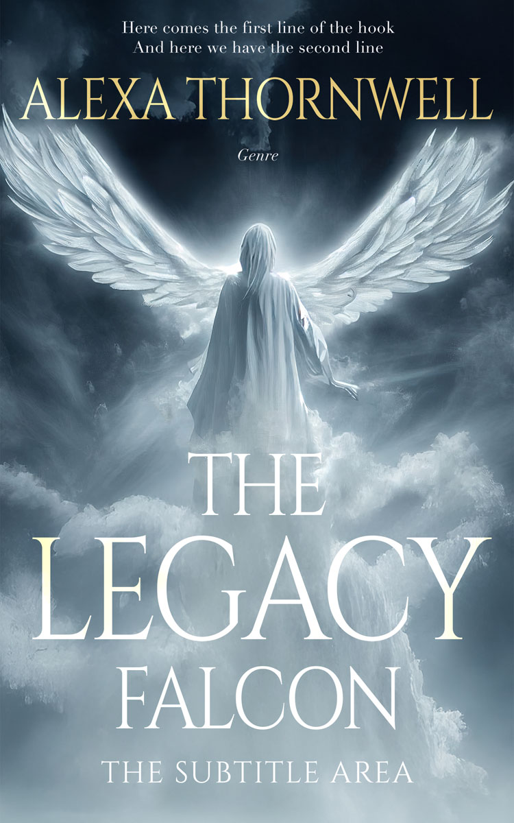 2D view of Custom & Premade Fantasy Book Cover - Regent Gray #35905 | BookCoverZone*