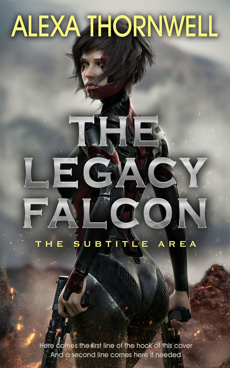 2D view of Custom & Premade Science Fiction Book Cover - Masala #35949 | BookCoverZone*