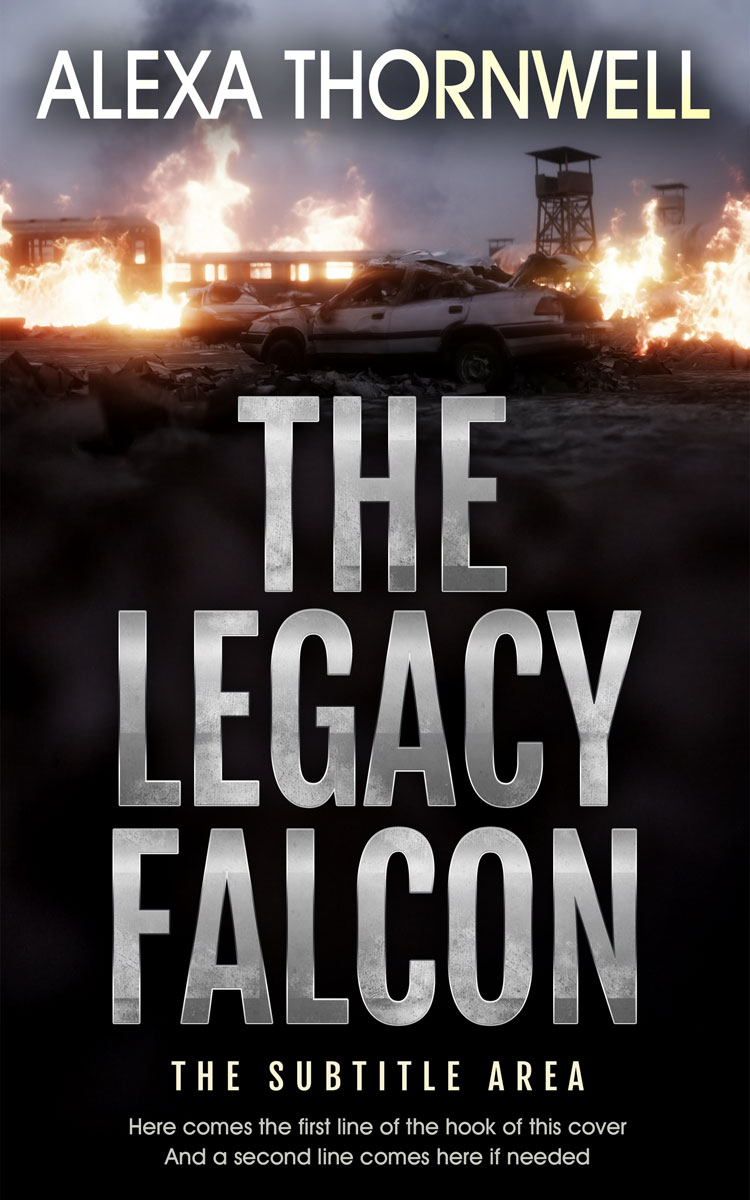 2D view of Custom & Premade Apocalyptica Book Cover - Silk #35962 | BookCoverZone*