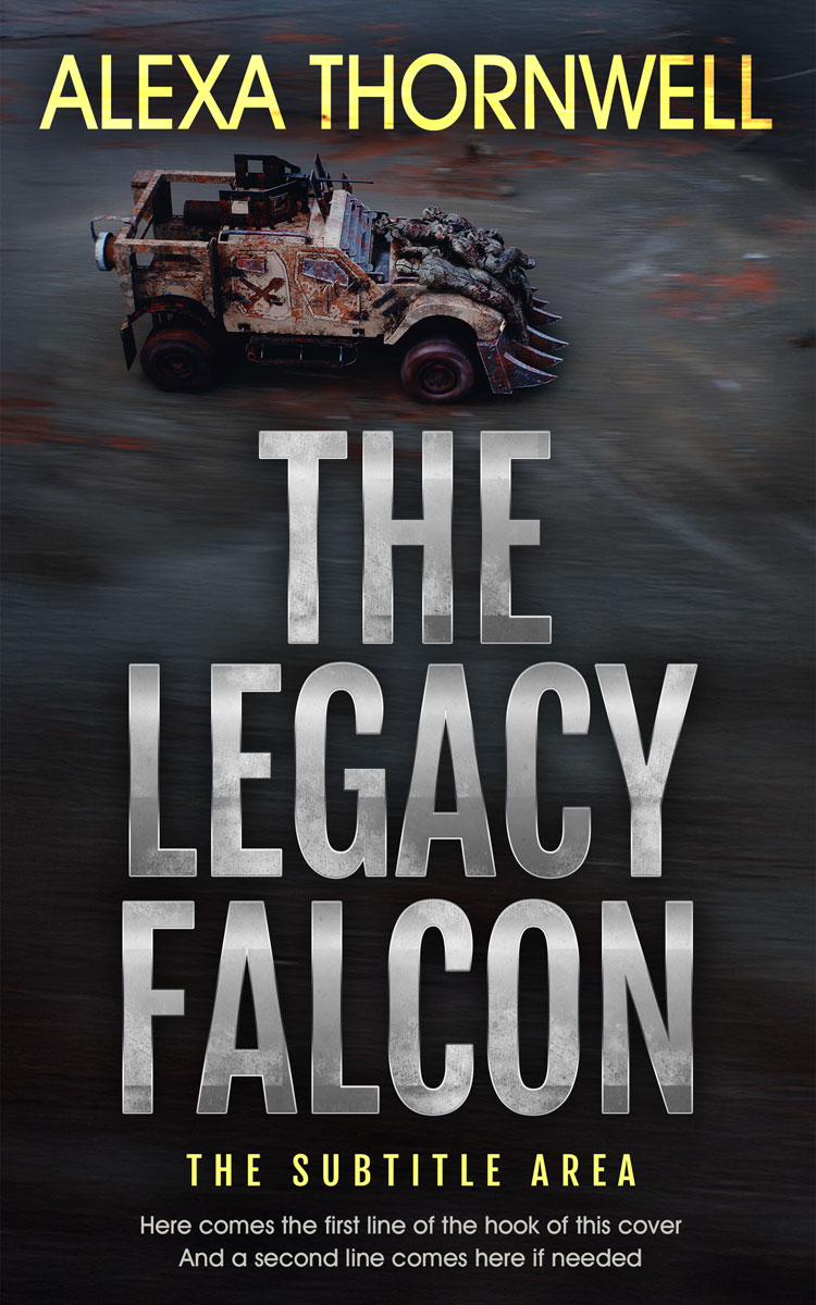 2D view of Custom & Premade Apocalyptica Book Cover - Baltic Sea #35964 | BookCoverZone*