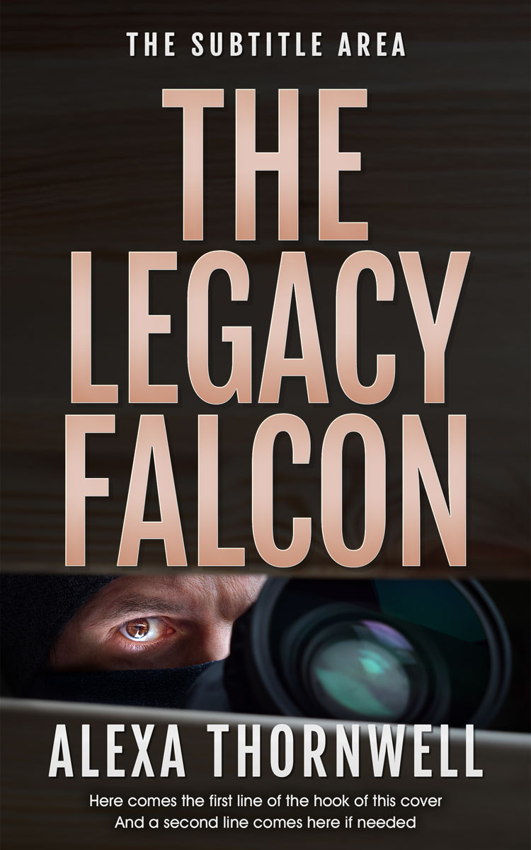 2D view of Custom & Premade Mystery & Thriller & Suspense Book Cover - Clam Shell #35985 | BookCoverZone*