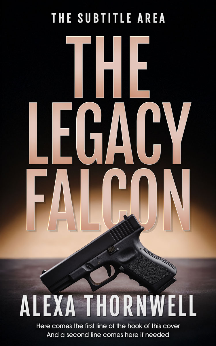 2D view of Custom & Premade Mystery & Thriller & Suspense Book Cover - Cod Gray #35986 | BookCoverZone*