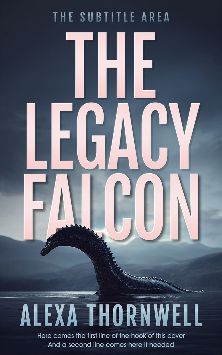 2D view of Custom & Premade Action & Adventure Book Cover - Ebony Clay #35996 | BookCoverZone*